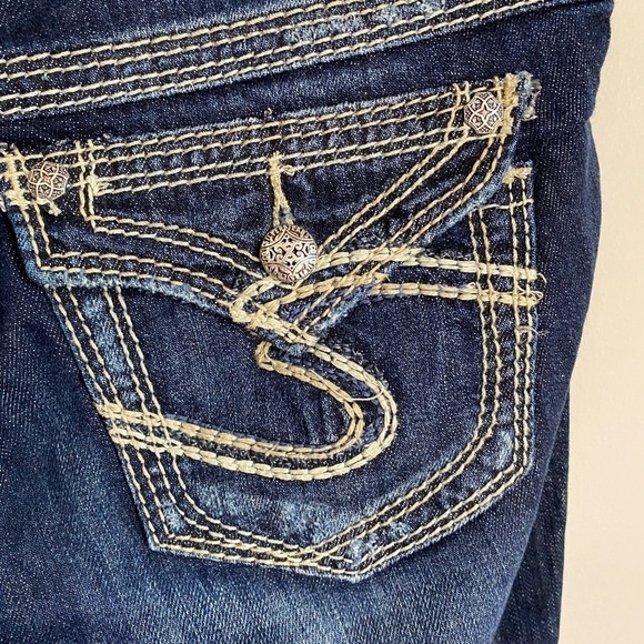 Silver Jeans Women's SUKI Surplus Bootcut Medium Wash Mid-Rise Jeans Size 26 - Picture 6 of 15